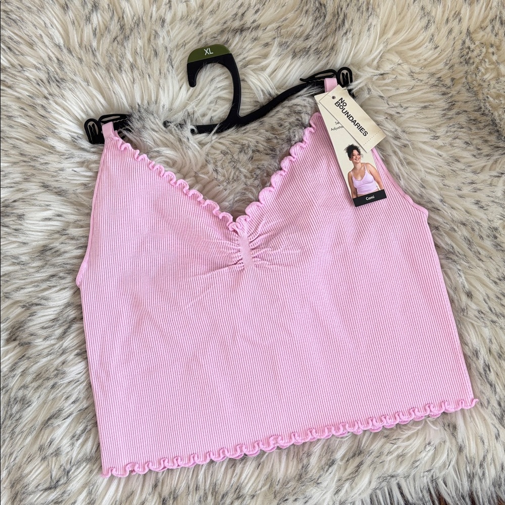 NWT NOBO Women's Ruffle Cami XL